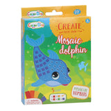 Fabriquer un dauphin en mosaïque