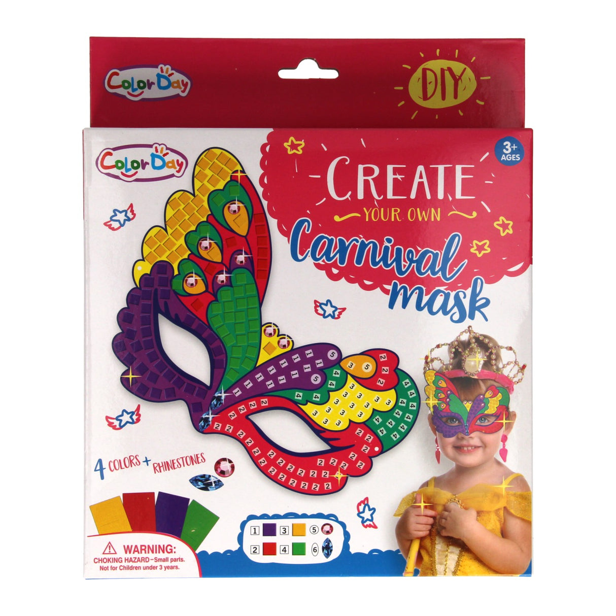 Masque décorer la mosaïque