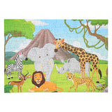 Puzzle de sol animaux sauvages, 100 pcs.