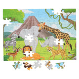 Puzzle de sol animaux sauvages, 100 pcs.