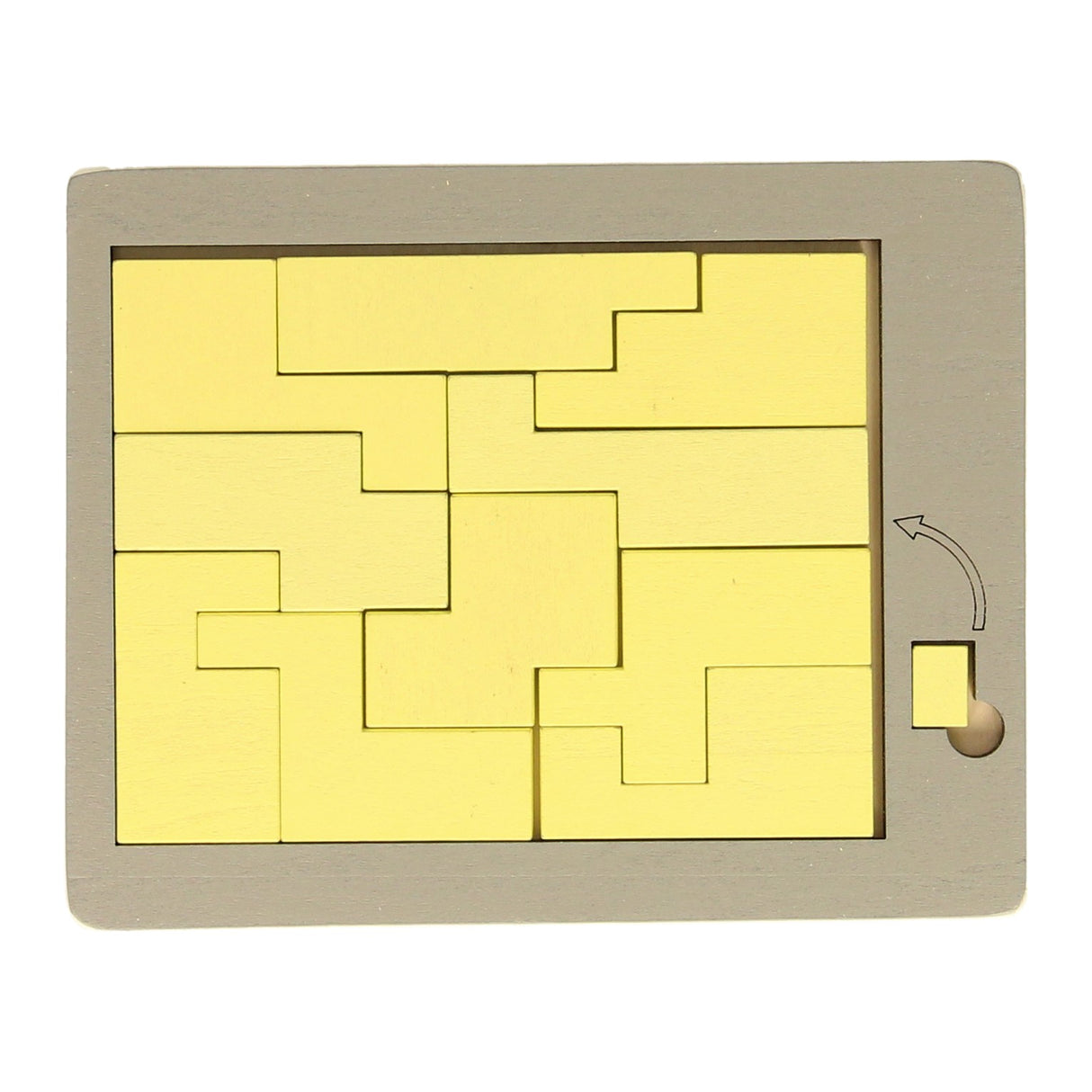 Puzzle de réflexion impossible en bois Lobbes