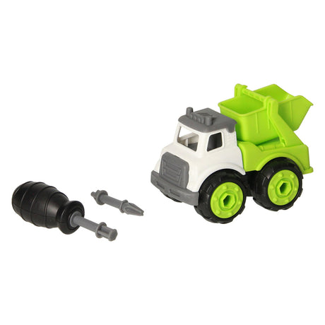 Camion benne à roues vissables - vert