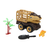 Construisez une voiture dinosaure avec une cage