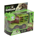 Construisez une voiture dinosaure avec une cage