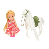 Poupée avec cheval