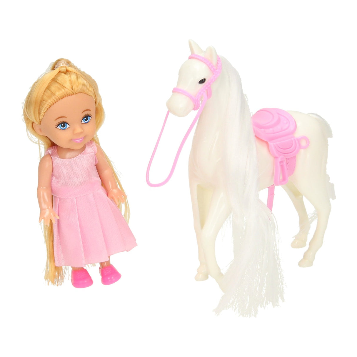 Poupée avec cheval