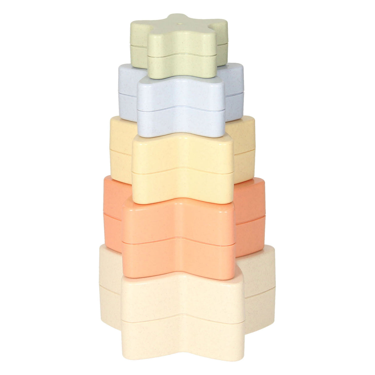 Toddler Stack Tuerm Ster Pastell, 5Dlg.