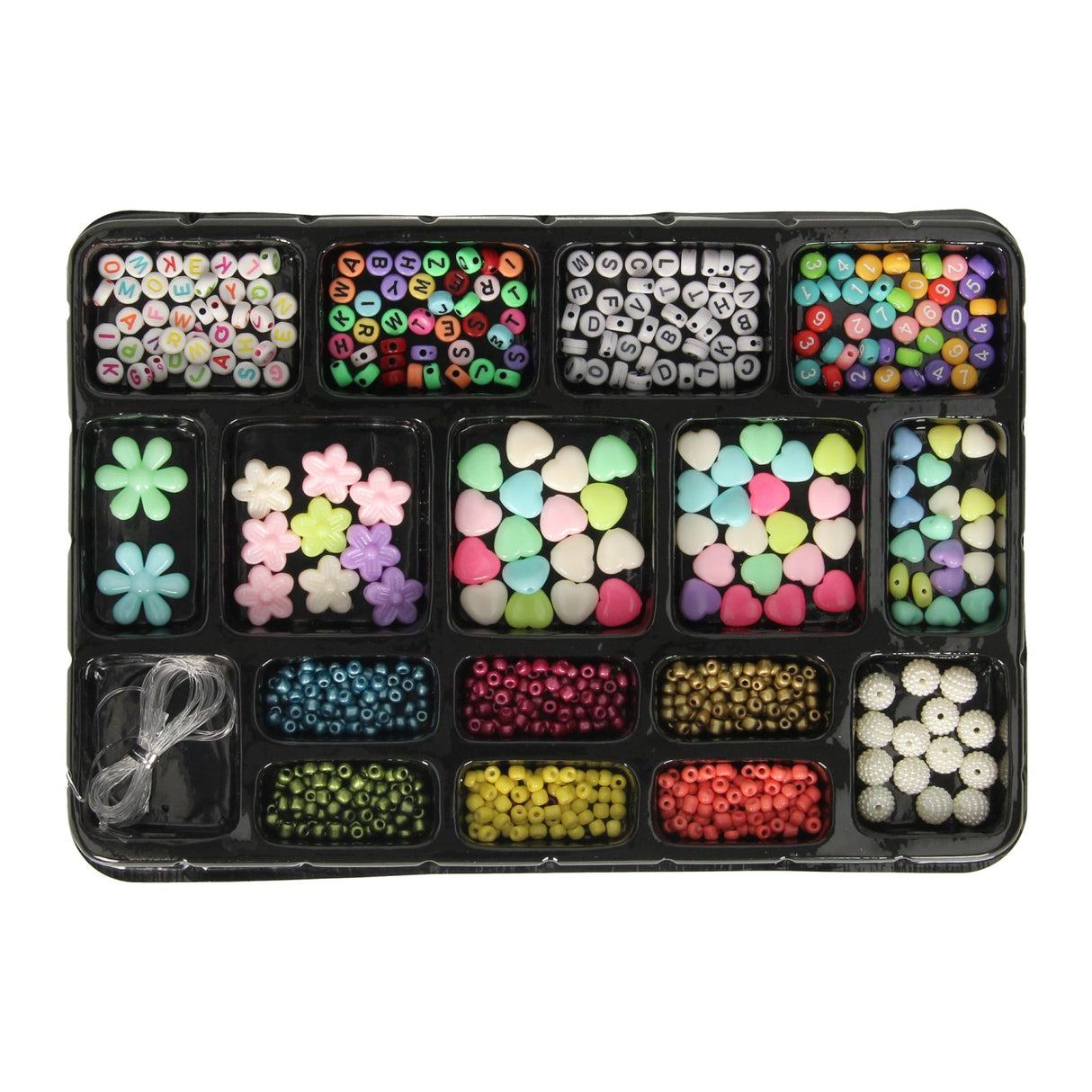 Ensemble de perles pour la fabrication de bijoux pastel métallique