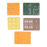 Kit de construction 3D en bois tulipes - 60 pièces.