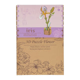 Kit de construction 3D en bois iris - 60 pièces.