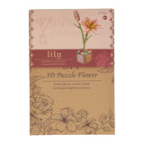 Kit de construction 3D en bois Lily - 71 pièces.
