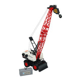 Camion-grue de construction avec son léger