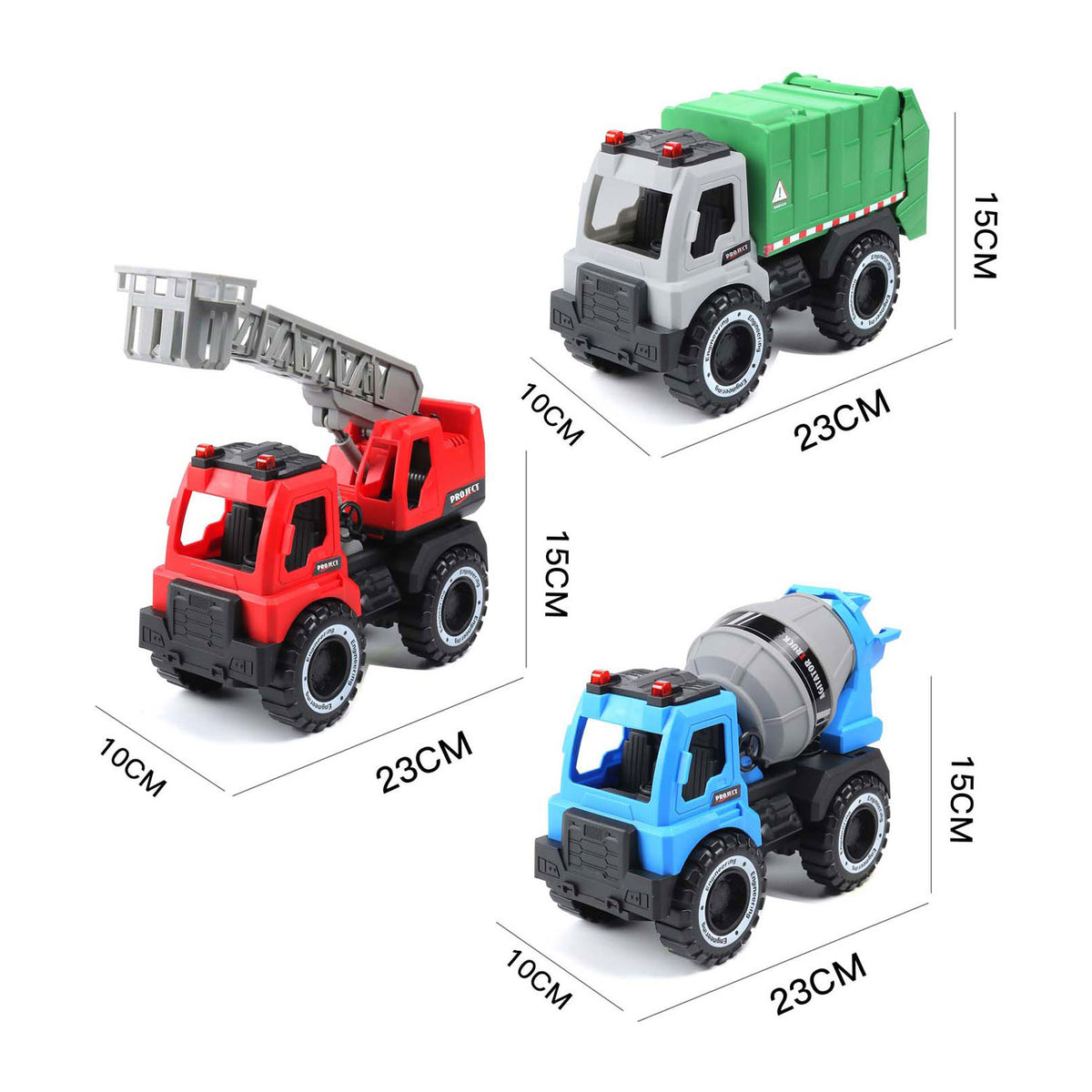 Véhicules de travail Lobbes - 3 pcs