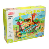 Blocs de construction piste de balle musicale jungle - 109 pcs.