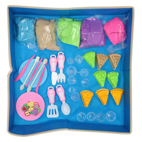 Jouer aux gâteaux de sable, desserts avec tapis de jeu, 1kg