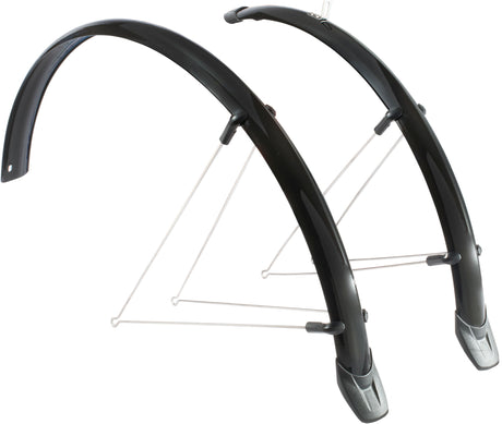 Euro Mudguard Set Rapido 26 x 51 mm noir