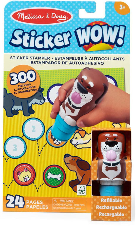 Melissa Doug - autocollant wow! (aide) | 8 pièces