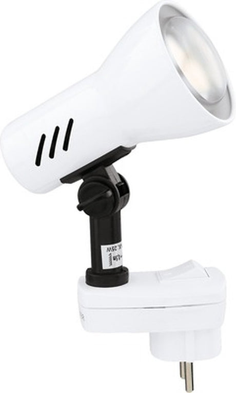 Briloner pilo - lampe à fiche - applique avec interrupteur - lampes à douille 1 lumière - spot à fiche - marche arrêt - rotatif - raccord E14