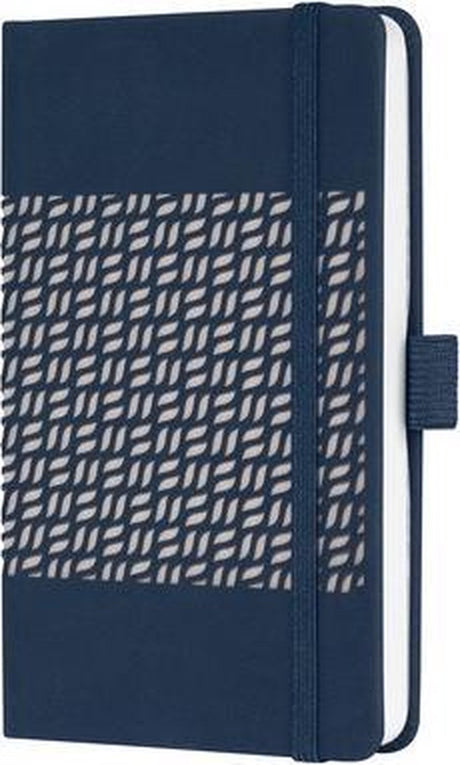 Sigel carnet jolie - impressionner - a6 - couverture rigide - 174 pages - ligné - papier 80 grammes - bleu nuit - si-jn204