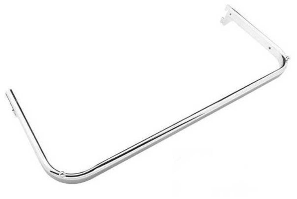 Support prêt à porter pour rack sans marque 1000x350 chromé