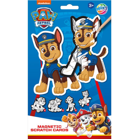 Groupe d'artisanat créatif aimants à gratter Paw Patrol, 12 pcs.