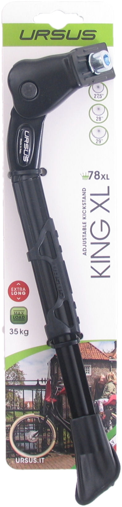 URSUS Standard King XL 26-28 30cm pour le vélo E-vélo sur carte