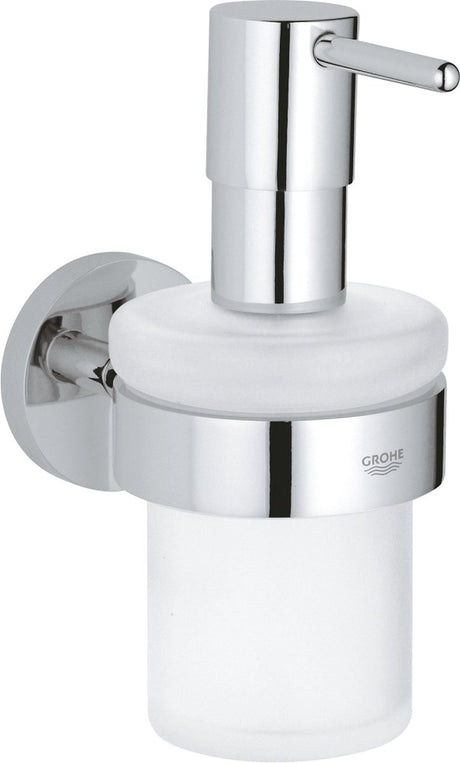 Distributeur de savon Grohe start - 160 ml - avec support - montage mural - chrome