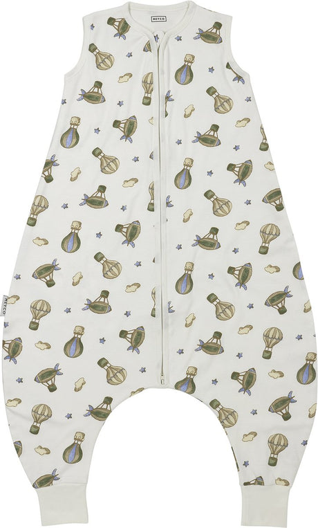 Meyco bébé ballons à air bébé été sommeil salopette pull - multicolore - 92 cm - 0,5 tog