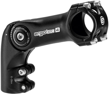 Ergotec Voorbouw Octopus réglable 50 31,8 noir