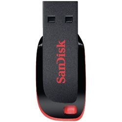 Ty clé USB Sandisk Cruzer Blade 128 Go noir