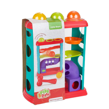 Toi-toys tour de banque à marteaux petites étoiles avec 3 balles