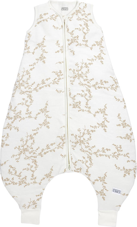 Meyco bébé branches bébé été sommeil salopette pull - sable - 104 cm - 0,5 tog