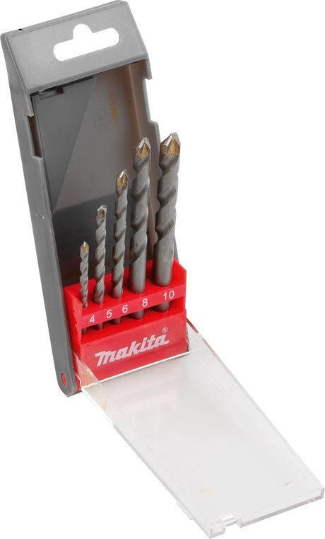 Makita accessoires jeu de forets à béton 5 pièces - d-05175