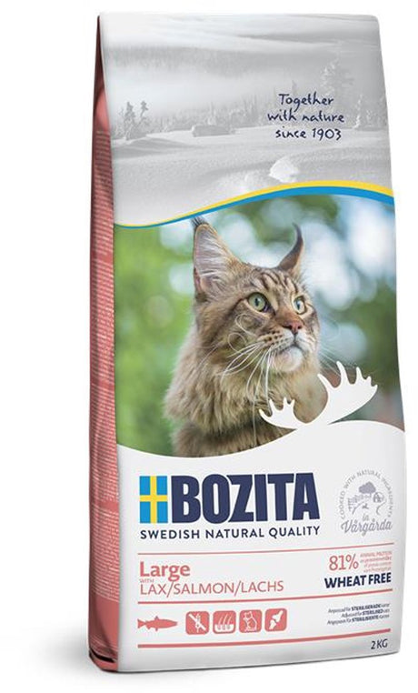 Bozita gros blé gratuit - 2 kg - saumon