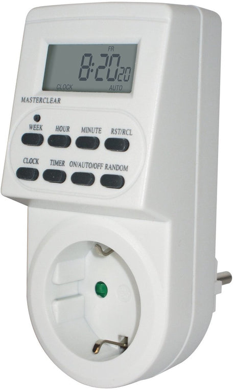 Minuteur hebdomadaire numérique Brennerstuhl dz 20 - 1506550