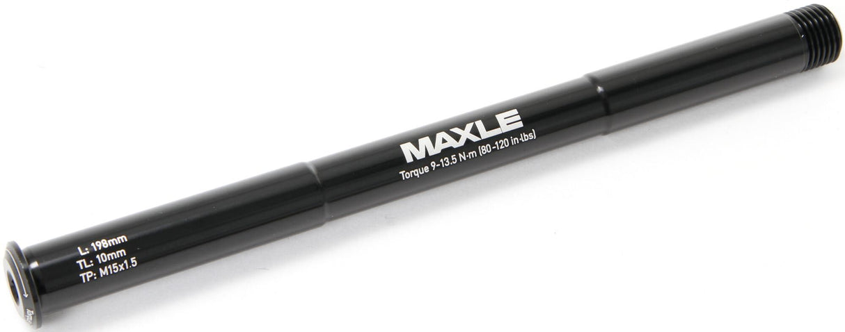 Axe Rockshox axe furtif maxle rs maxle furtif 15 x 150 mm 198 mm