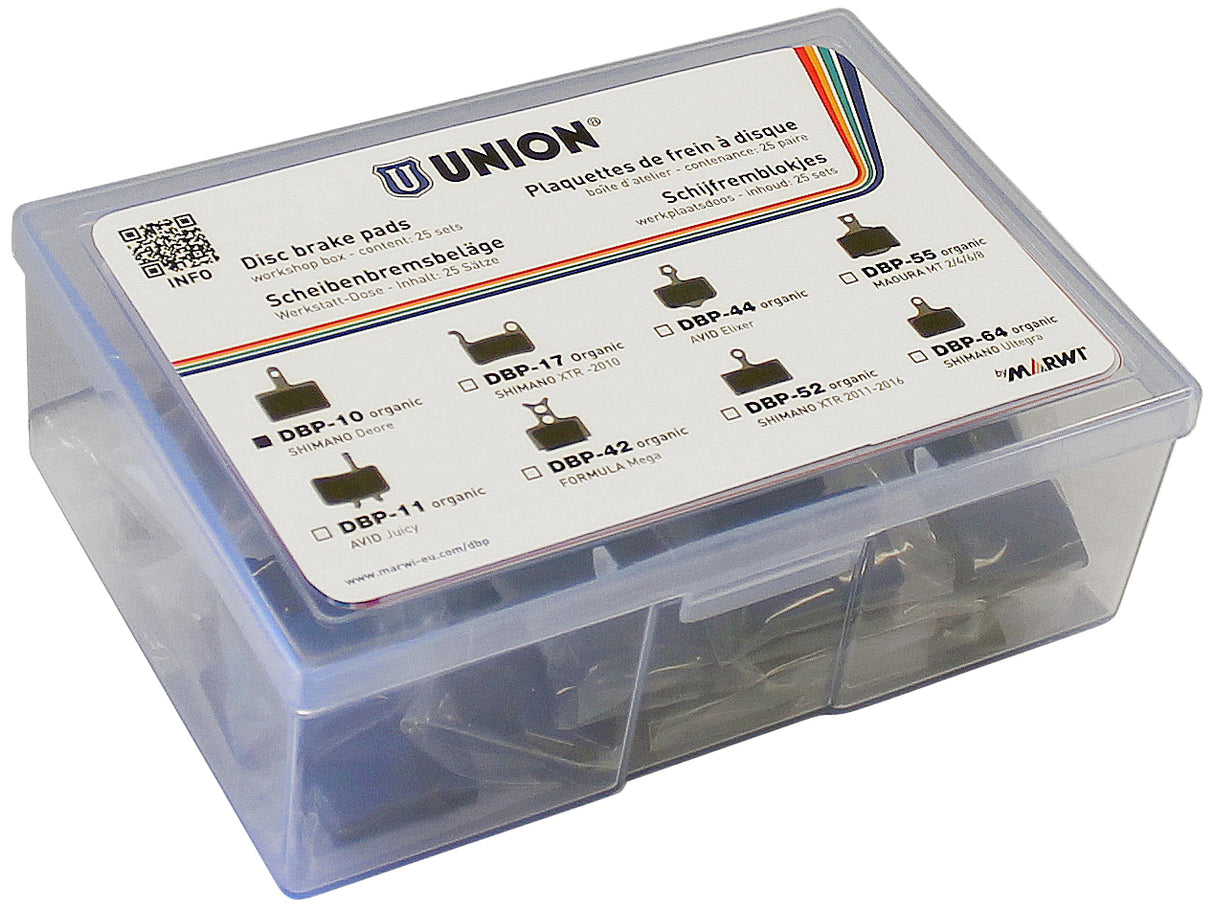 Disc Block Block Set Union DBP-10 Organic per Shimano