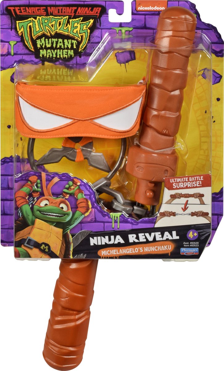 Boti Teenage Mutant Ninja Turtles Michelangelo Nunchaku Ensemble de jeu