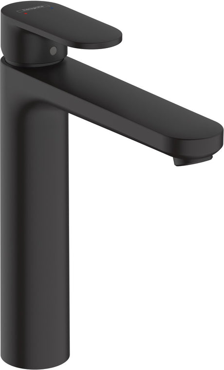 Mélange de vernis Hansgrohe - mitigeur de lavabo - commande monocommande - sans vidage - taille 190 mm - noir mat