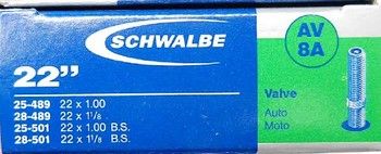 Schwalbe indre rør av8a 22 tommer 25 28-489 501 av 40 mm