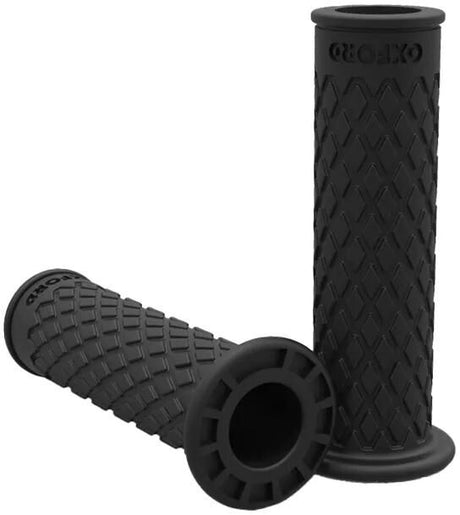 Poignée en caoutchouc Oxford poignée en caoutchouc rétro 22 mm poignée rétro noir