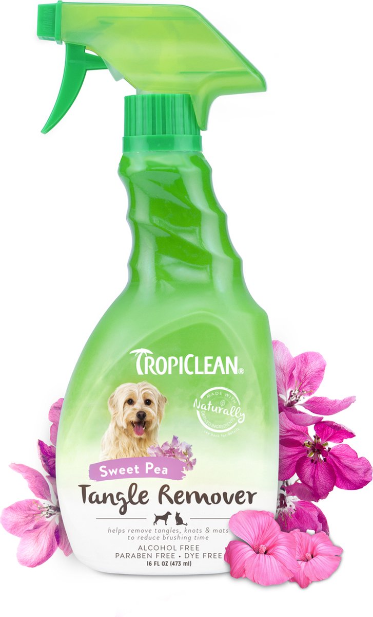 Spray anti-enchevêtrement Tropiclean - chien et chat - 473 ml