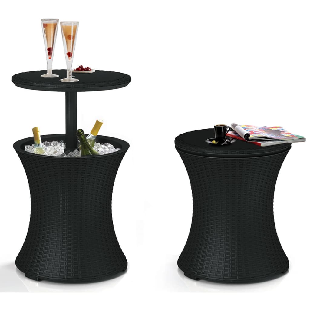 Keter Keter Cool Bar Pacific Rattan Anthracite -Coled 203835