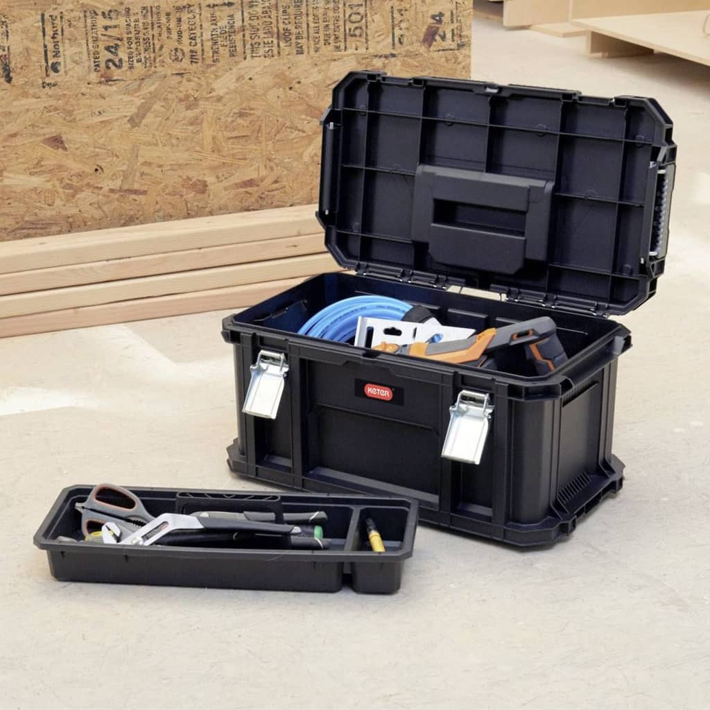 Keter Keter Toolbox Connect Black