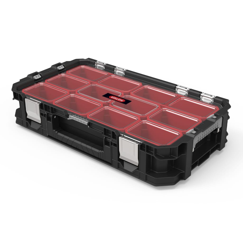 Keter Kerter Toolbox Connect mat engem Organisatiouns Handy Black