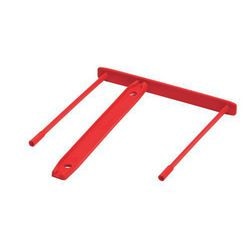 Archiefklem bankers box 0089602 rood kunststof