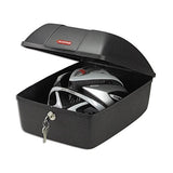 Top Case Polisport Luxury avec une confirmation de l'équipement à bagages à débit rapide - noir