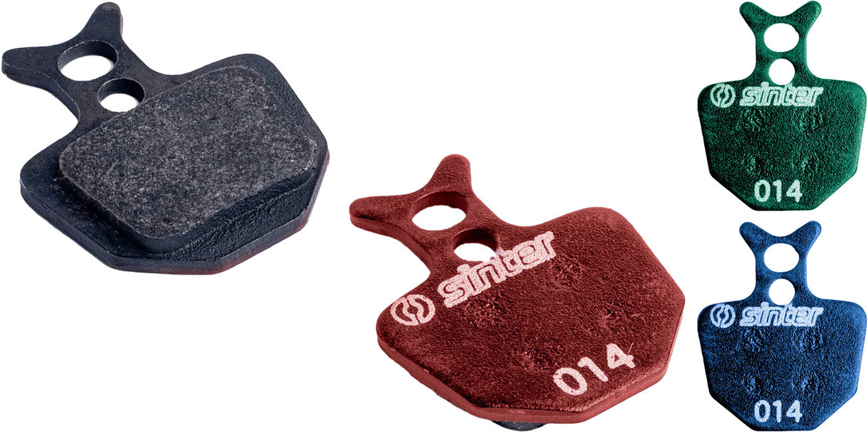 Plaquettes de disque frittées formule 014