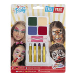 Peinture pour le visage d'un groupe d'artisanat créatif