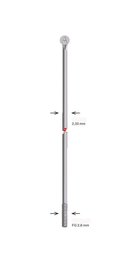 Alpina Spaken en acier inoxydable 13-250 sans mamelon